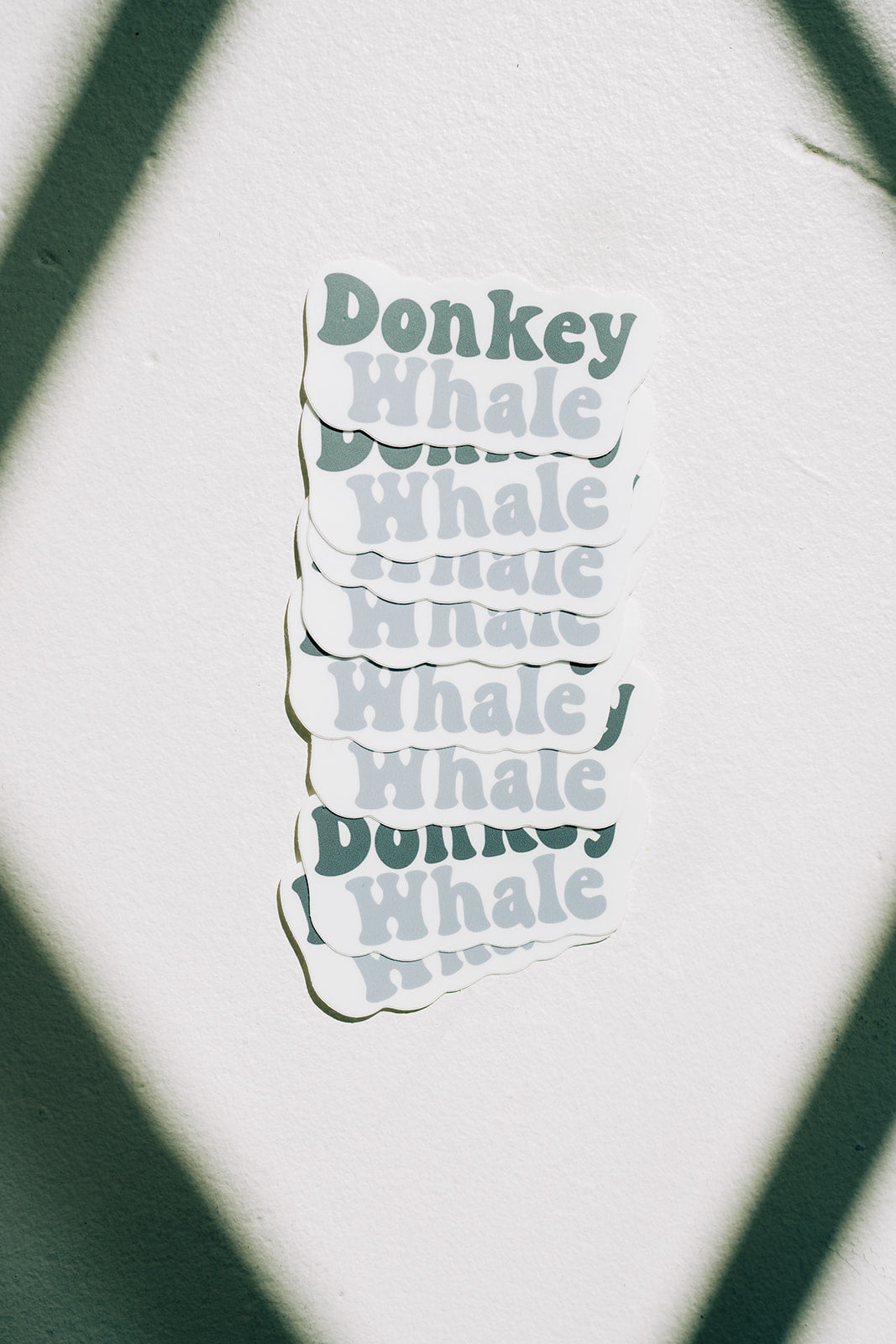 Donkey Whale Sticker