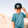 Stealth Snapback Hat | Youth